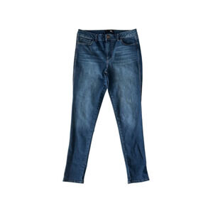 1822 Denim Jeans Skinny Stretch Mid-Rise Dark Blue Women’s Size 10/30